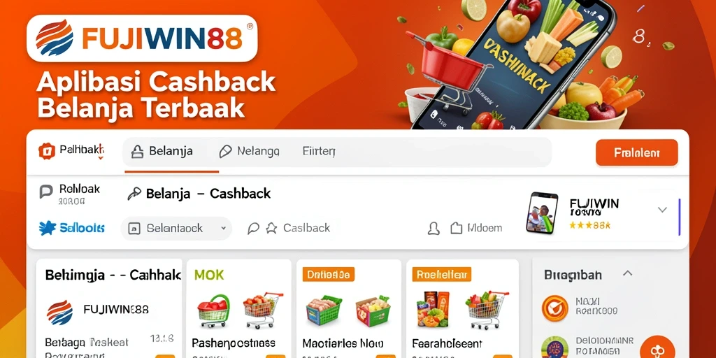 Tampilan antarmuka aplikasi FUJIWIN88 dengan fitur cashback yang menarik dan mudah digunakan.