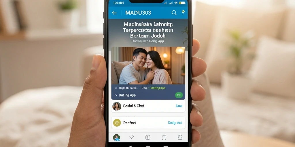 Tampilan antarmuka MADU303 yang modern dan interaktif.