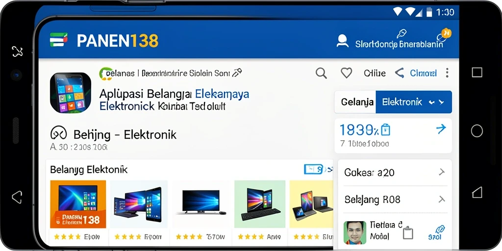 Tampilan antarmuka aplikasi PANEN138 yang modern dan fungsional.